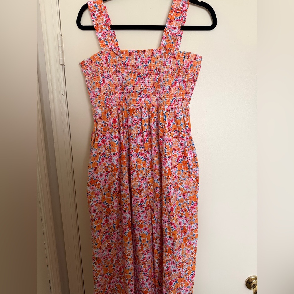 Old Navy Women’s XL Floral Smocked Top Sundress